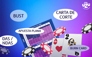 El Glosario Blackjack de PlayUZU