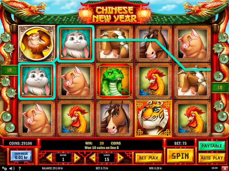 Chinese New Year Slot Feature
