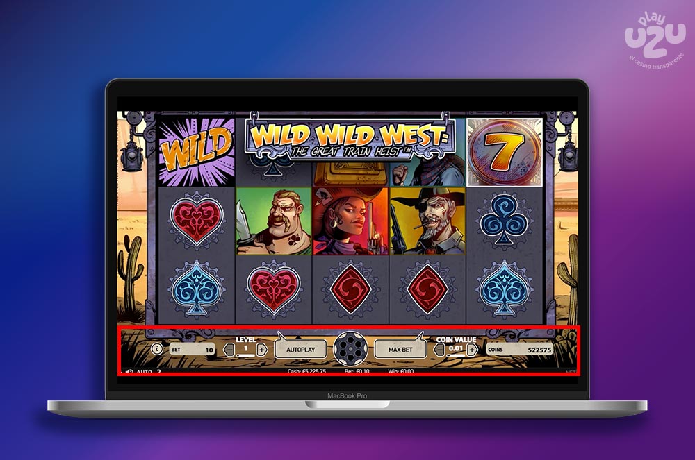 Elementos slots - Wild Wild West