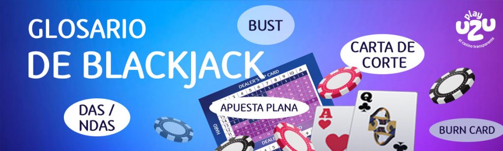 EL GLOSARIO BLACKJACK DE PLAYUZU BANNER