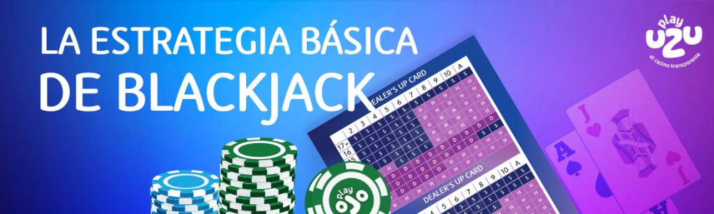 la estrategia básica de blackjack de playuzu banner