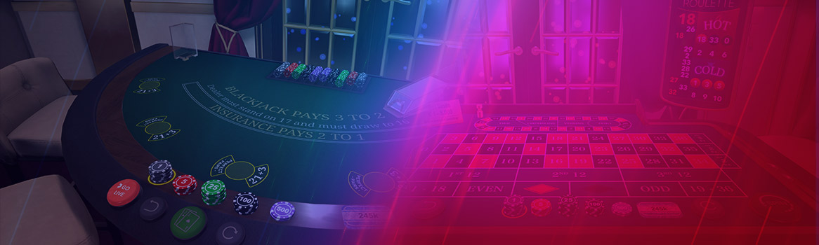 Mesa Blackjack Vs Mesa Ruleta, explóralas en PlayUZU