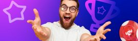 captura de pantalla de un hombre con gafas con las manos bien abiertas