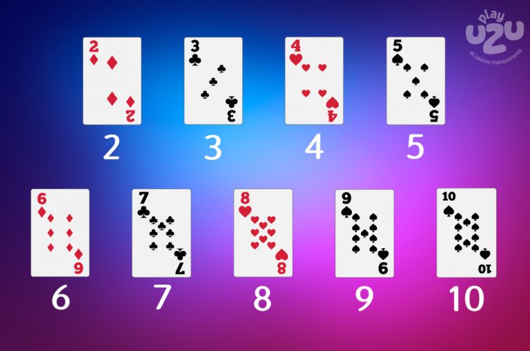 Valor de las cartas de blackjack e importancia PlayUZU