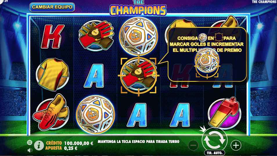 The Champions slot